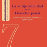 LA ANTIJURIDICIDAD EN EL DERECHO PENAL