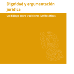 DIGNIDAD Y ARGUMENTACIÓN JURÍDICA