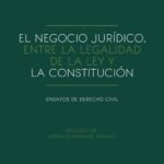 EL NEGOCIO JURÍDICO, ENTRE LA LEGALIDAD DE LA LEY Y LA CONSTITUCIÓN