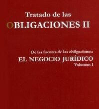 TRATADO DE LAS OBLIGACIONES TOMO II. De las fuentes de las obligaciones: el negocio jurídico Vol. I