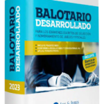 BALOTARIO DESARROLLADO. Para los Exámenes Escritos de Selección y Nombramiento de Jueces y Fiscales