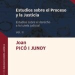 ESTUDIOS SOBRE EL PROCESO Y LA JUSTICIA. VOL. II. Estudios sobre el derecho a la tutela judicial