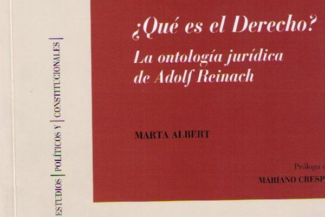 ¿QUÉ ES EL DERECHO?. La ontología jurídica de adolf reinach