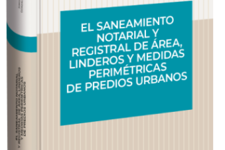 EL SANEAMIENTO NOTARIAL Y REGISTRAL DE ÁREA, LINDEROS Y MEDIDAS PERIMÉTRICAS DE PREDIOS URBANOS