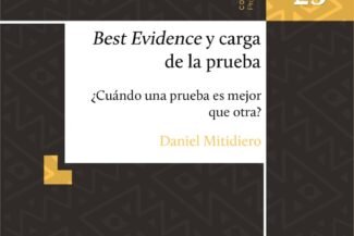 BEST EVIDENCE Y CARGA DE LA PRUEBA