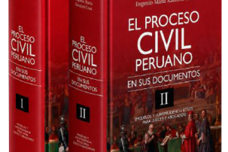 PROCESO CIVIL PERUANO EN SUS DOCUMENTOS. 2 TOMOS
