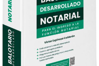 BALOTARIO DESARROLLADO NOTARIAL
