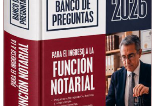 BANCO DE PREGUNTAS PARA EL INGRESO A LA FUNCIÓN NOTARIAL